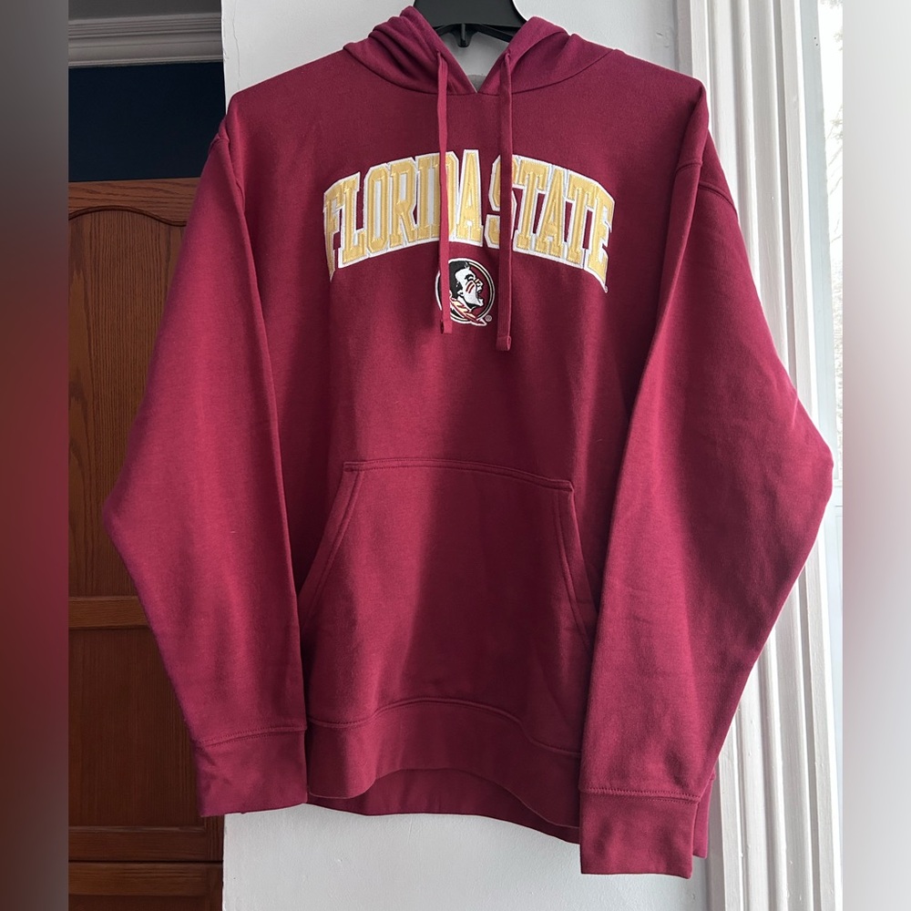 Knights Apparel Florida State Burgundy Hoodie